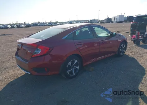 2020 Honda Civic Lx from USA, damaged, VIN 19XFC2F6XLE004884